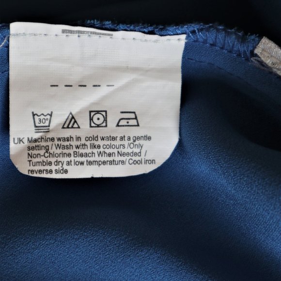 Blue Bell Long Sleeve High Low Blouse - Picture 6 of 6